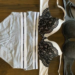 Two bras and new with tags panties